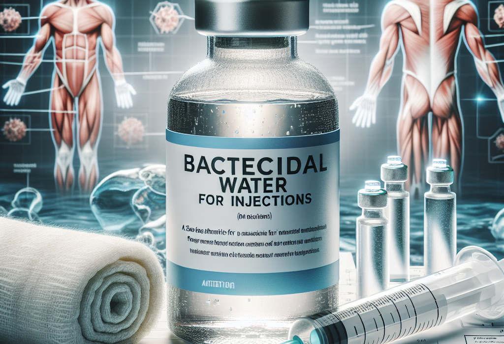 Acqua battericida per iniezioni: un'alternativa sicura per il recupero muscolare