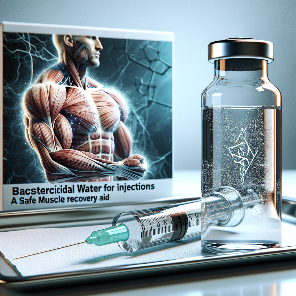Acqua battericida per iniezioni: un'alternativa sicura per il recupero muscolare