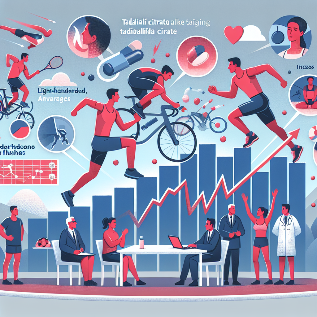 Benefici e rischi dell'assunzione di Tadalafil Citrate nello sport