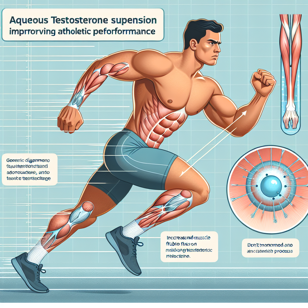 Il ruolo della sospensione acquosa di testosterone nel miglioramento delle performance sportive