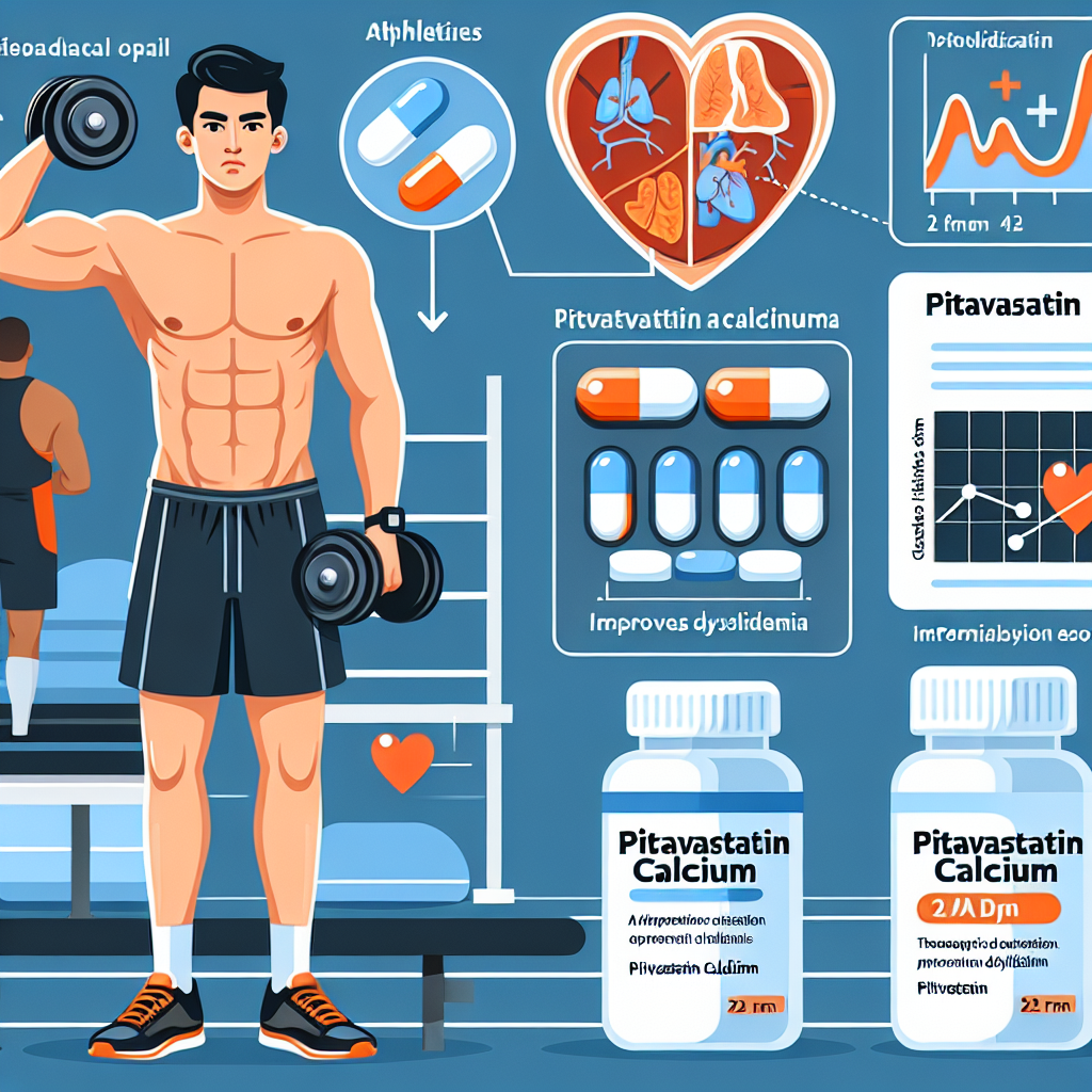 Pitavastatina calcio: un'opzione terapeutica per gli sportivi con dislipidemia.