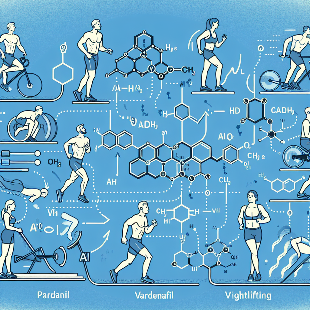 Vardenafil e la sua azione sul metabolismo durante l'esercizio fisico
