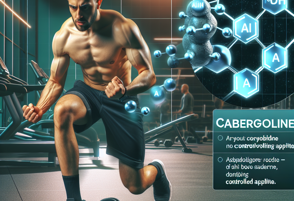 Cabergolina e la sua efficacia nel controllo dell'appetito nei bodybuilder